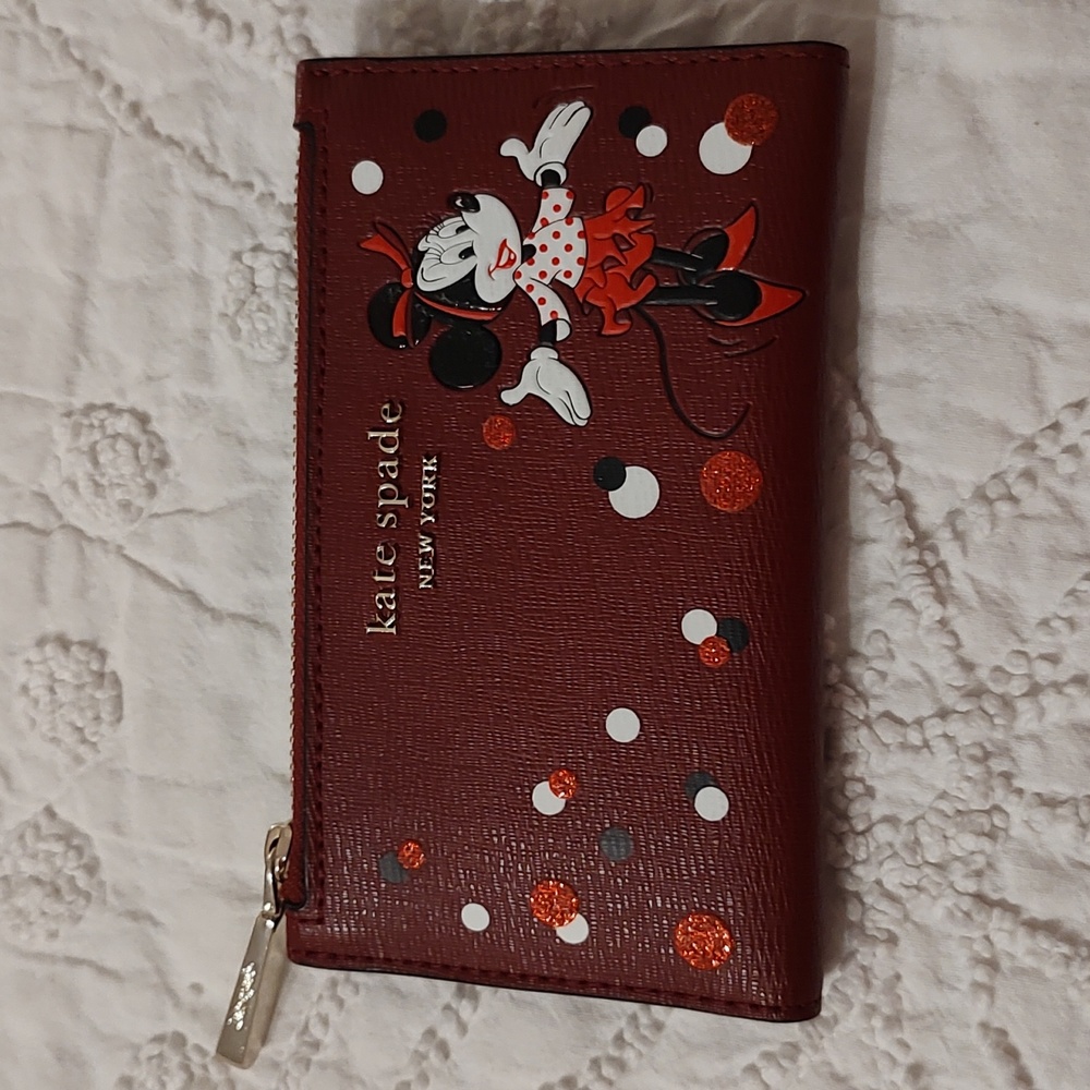 Kate Spade Minnie Mouse small wallet